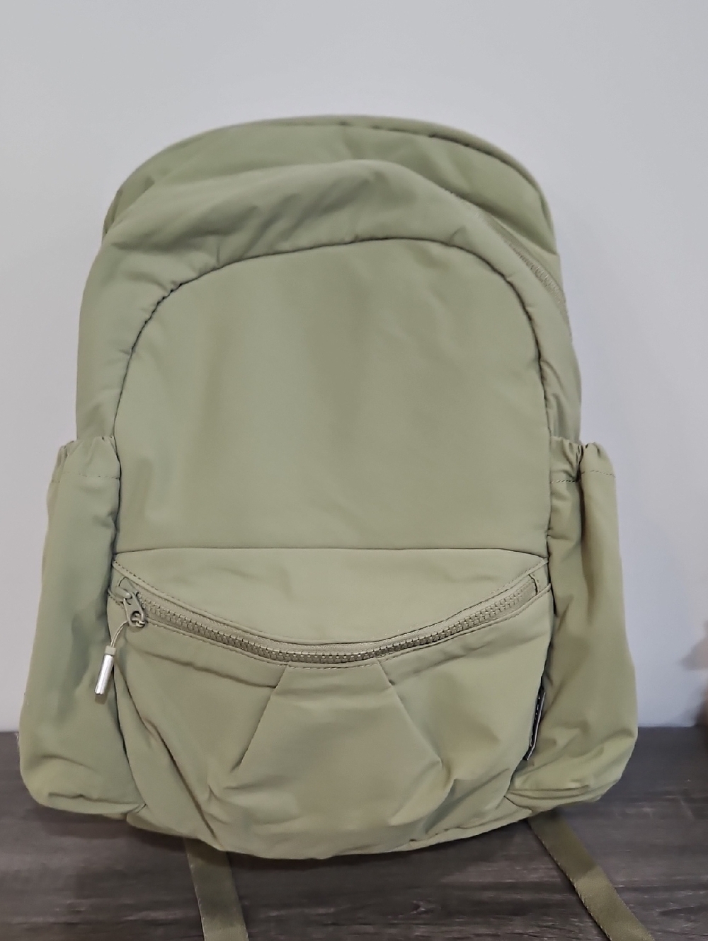 Athleta Everyday Olive Green Lightweight Backpack